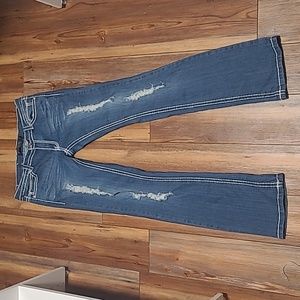 Bootcut booty jewel jeans!